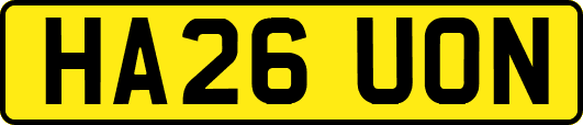 HA26UON