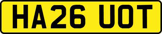 HA26UOT