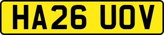 HA26UOV