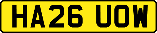 HA26UOW