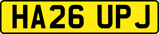 HA26UPJ