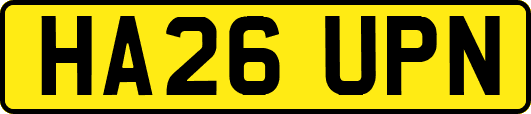 HA26UPN