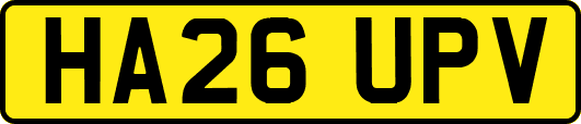 HA26UPV