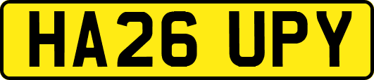 HA26UPY