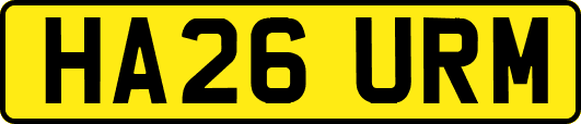 HA26URM
