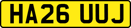 HA26UUJ