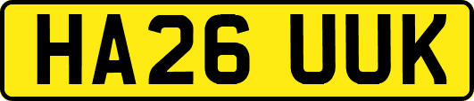 HA26UUK