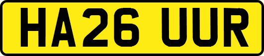 HA26UUR