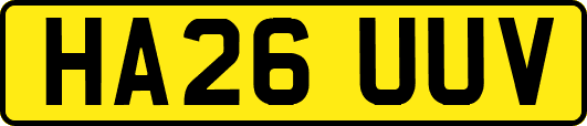 HA26UUV