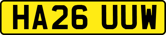 HA26UUW