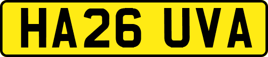 HA26UVA