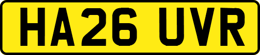 HA26UVR