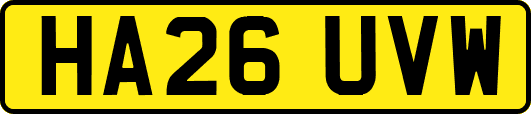 HA26UVW