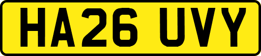 HA26UVY