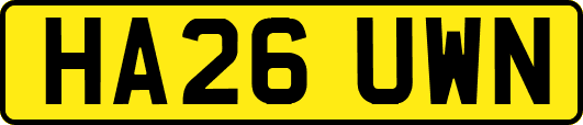 HA26UWN