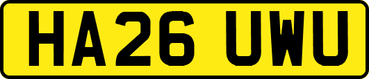 HA26UWU