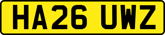 HA26UWZ