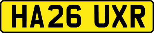 HA26UXR