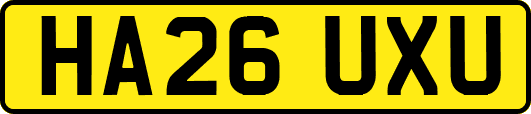 HA26UXU