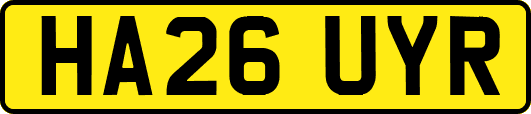 HA26UYR