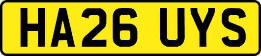 HA26UYS