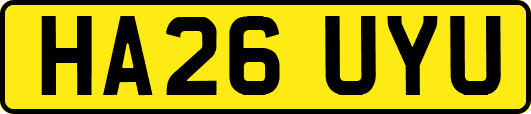 HA26UYU