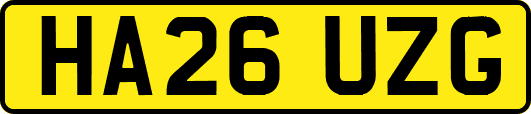 HA26UZG