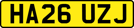 HA26UZJ