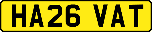 HA26VAT