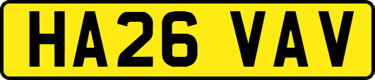 HA26VAV