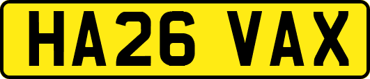HA26VAX