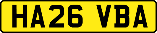 HA26VBA
