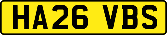 HA26VBS