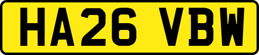 HA26VBW