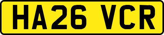HA26VCR
