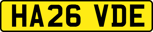 HA26VDE