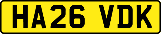 HA26VDK