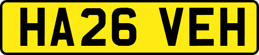 HA26VEH