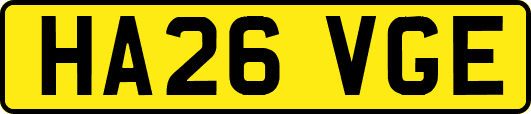 HA26VGE
