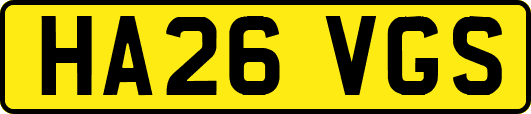 HA26VGS