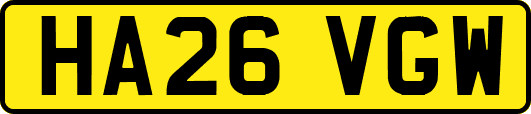 HA26VGW