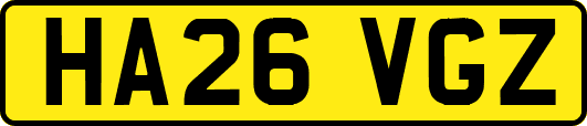 HA26VGZ