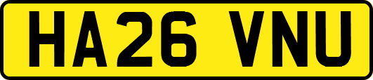 HA26VNU