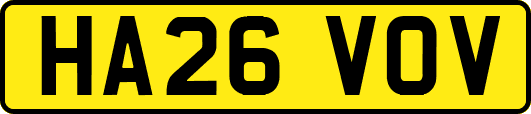 HA26VOV