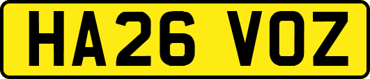 HA26VOZ