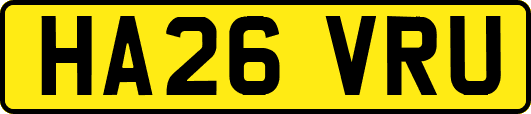 HA26VRU