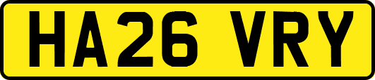 HA26VRY