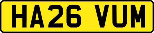 HA26VUM