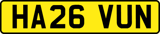 HA26VUN