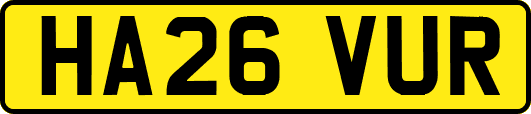 HA26VUR